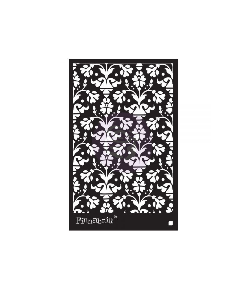 Prima Marketing   Finnabair Stencil/Mask - Vintage Wallpaper