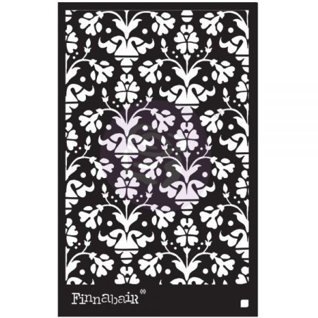 Prima Marketing   Finnabair Stencil/Mask - Vintage Wallpaper
