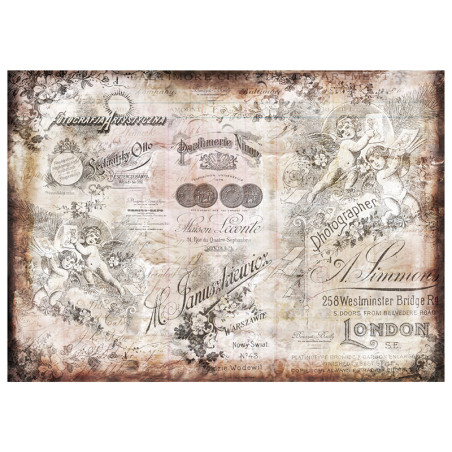 Prima Marketing Finnabair  Art Daily Tissue/Decorative Paper - Romantica