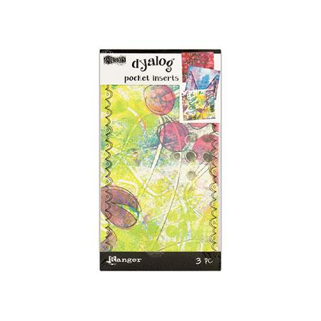 Ranger  Dylusions Dyalog Pocket Inserts