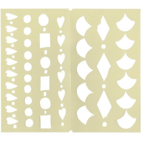 Ranger Dyan Reaveley's Dylusions Dyalog Stencil/Mask - Border It Too