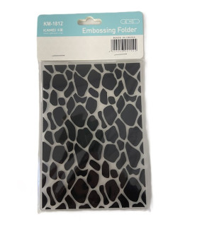 Embossing Folder - Animal Skin 4" x 6"