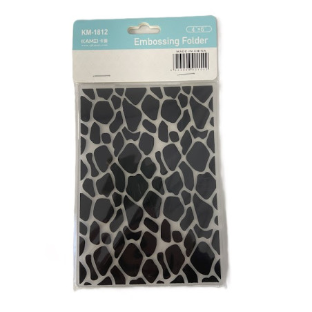 Embossing Folder - Animal Skin 4" x 6"