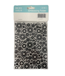Embossing Folder - Circles 4" x 6"