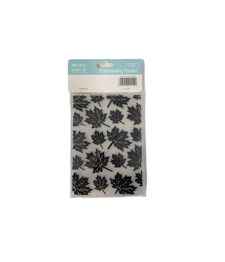 Embossing Folder - Autumn 4" x 6" Leaves