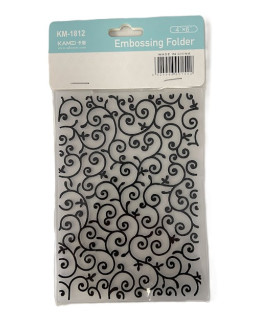 Embossing Folder - Swirl 4" x 6"