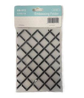 Embossing Folder - String Weave 4" x 6"