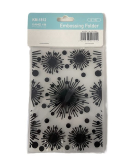 Embossing Folder - Explode 4" x 6"
