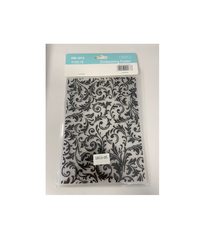 Embossing Folder - Swirl 5" x 7"