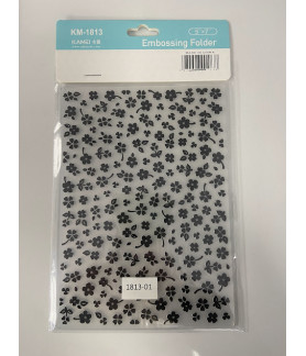 Embossing Folder - Small Flower 5" x 7"