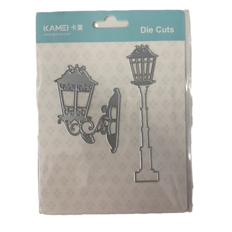 Cutting Dies - Lamp 60x78mm . 29x123mm