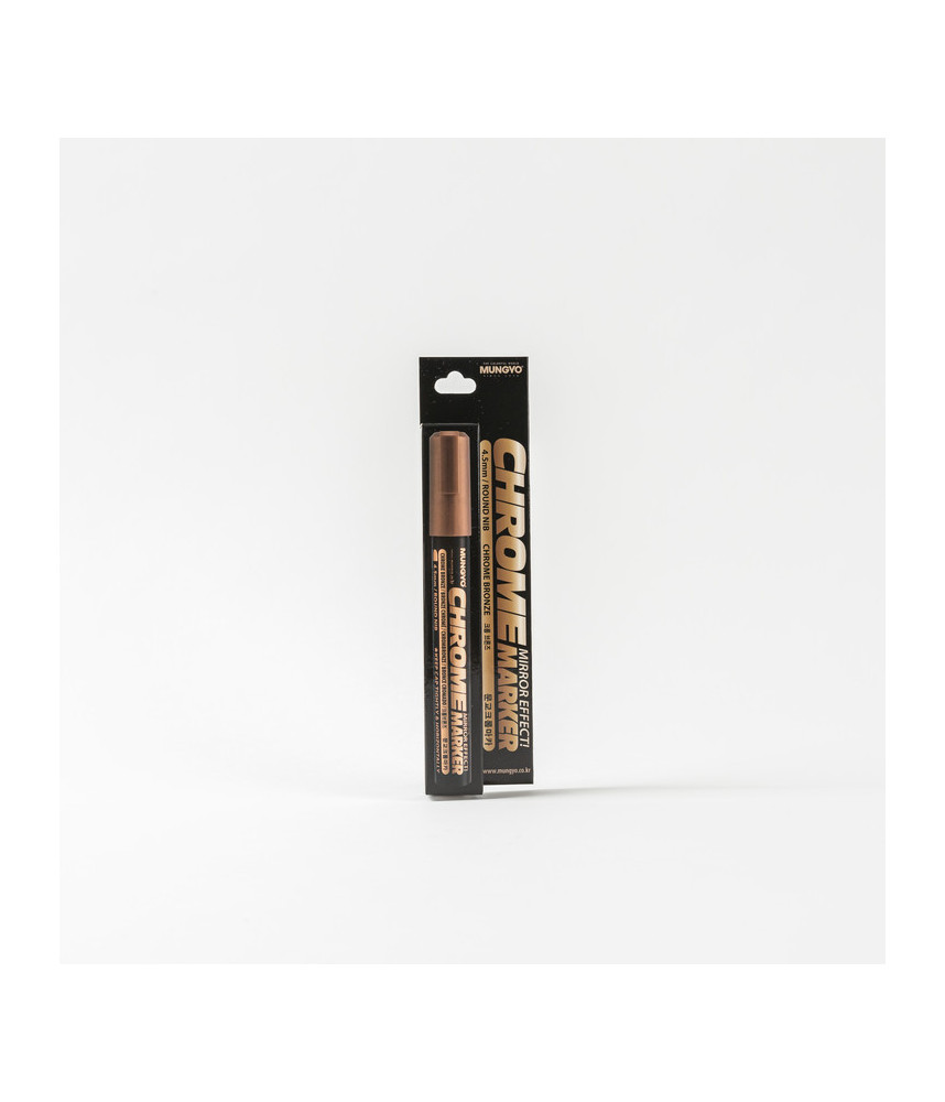 Mungyo Chrome Marker Mirror Effect - Bronze