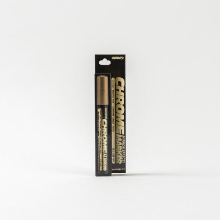 Mungyo Chrome Marker Mirror Effect - Gold