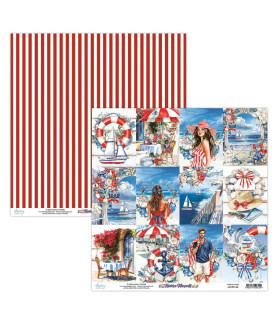 Mintay 12x12 Paper Pack - Rivieria Moments