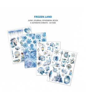 Ciao Bella A4 Junk Journal & Ephemera 32 Pages - Frozen Land