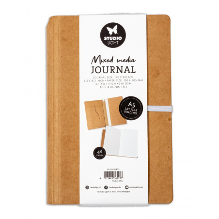 Studio Light Mixed Media Journal A5 48Sh 240GSM
