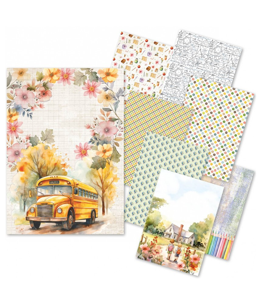 Ciao Bella A5 Rice/ Tissue Paper - Back to School