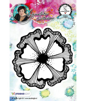 Studio Light Cling Stamp - Flower