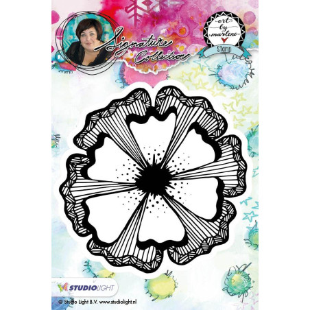 Studio Light Cling Stamp - Flower