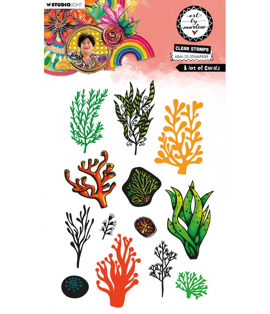 Studio Light Clear Stamp A lot of Corals