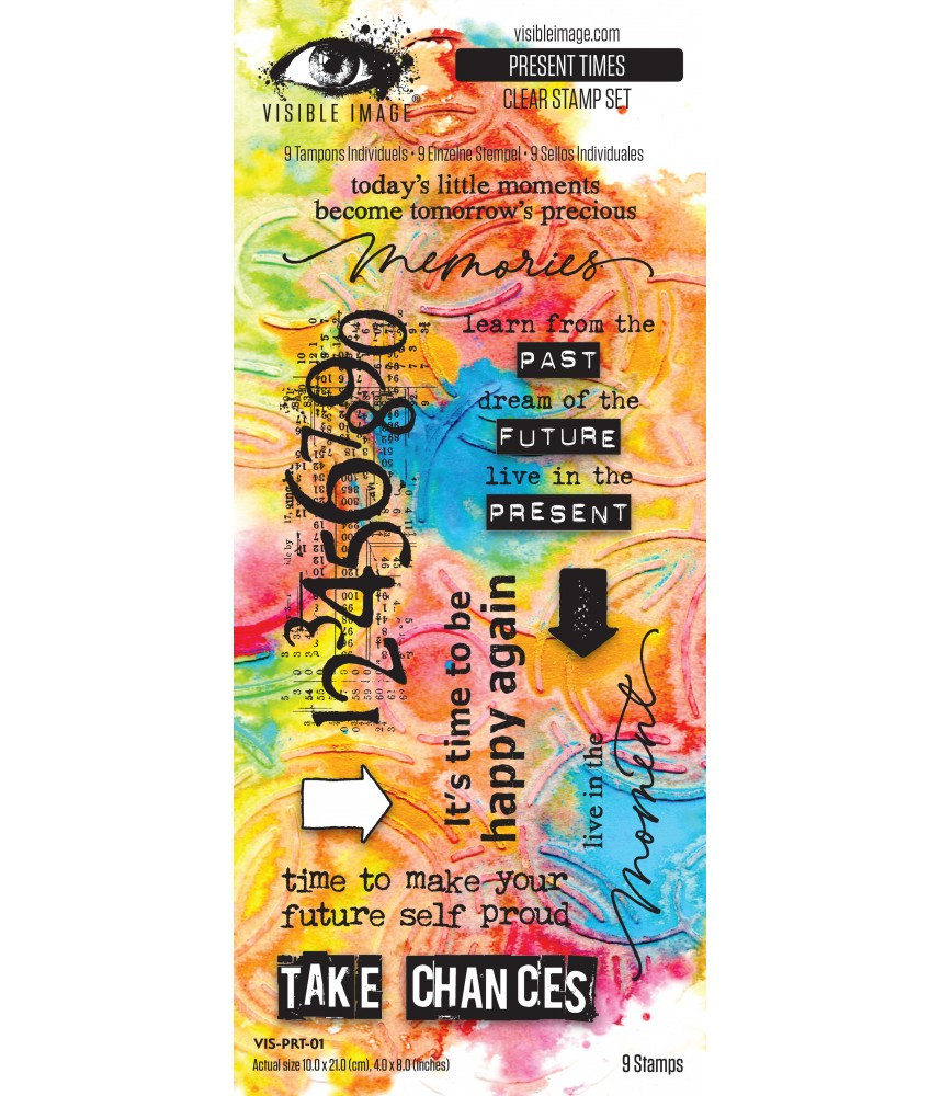 Visible Image Clear Stamp - Present Times