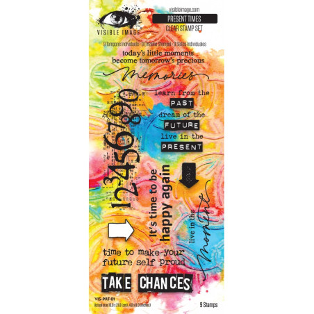 Visible Image Clear Stamp - Present Times