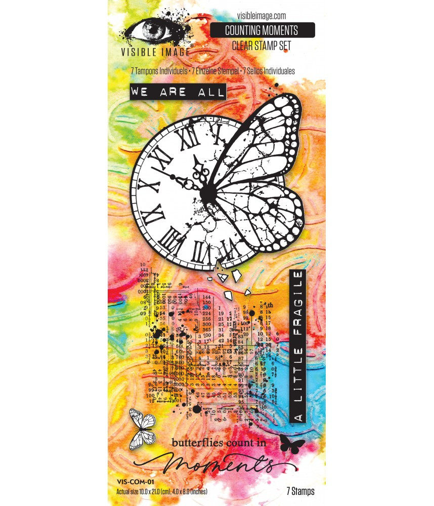 Visible Image Clear Stamp Counting Moments