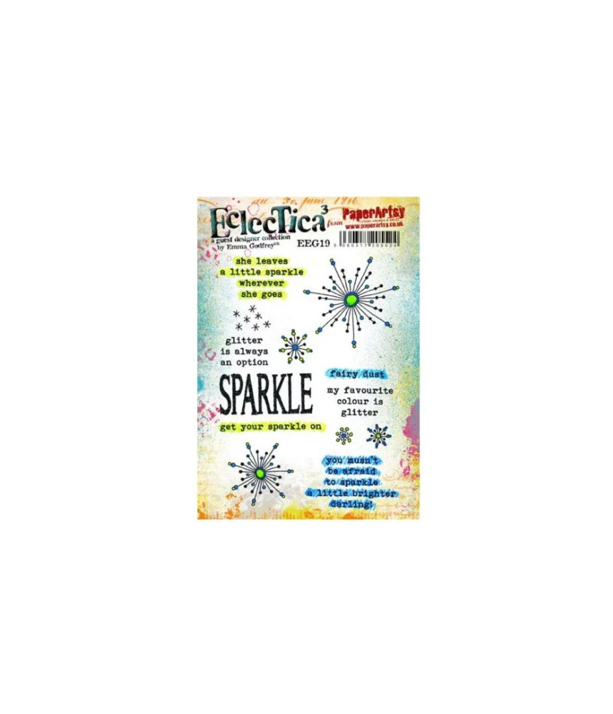 Paper Artsy Cling Stamp By Emma Godfrey