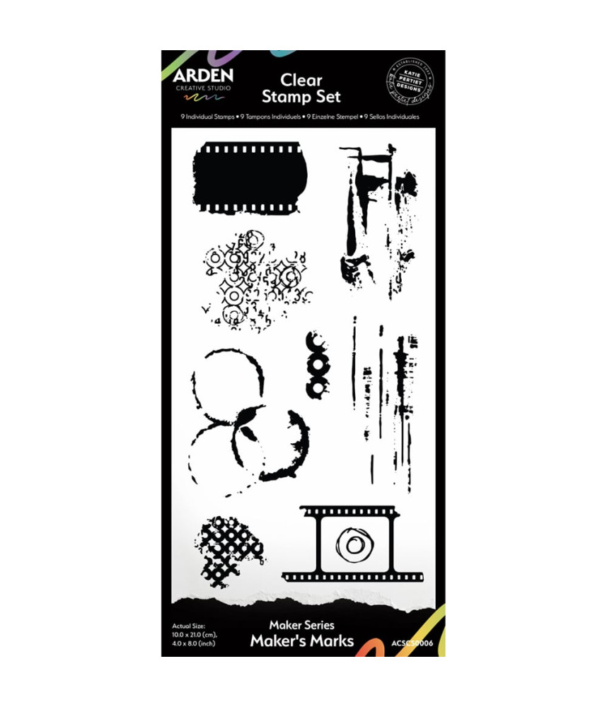 Arden Clear Stamp Maker Series Maker's Marks
