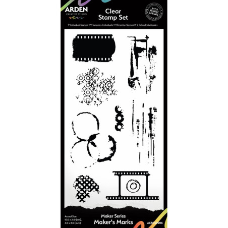 Arden Clear Stamp Maker Series Maker's Marks