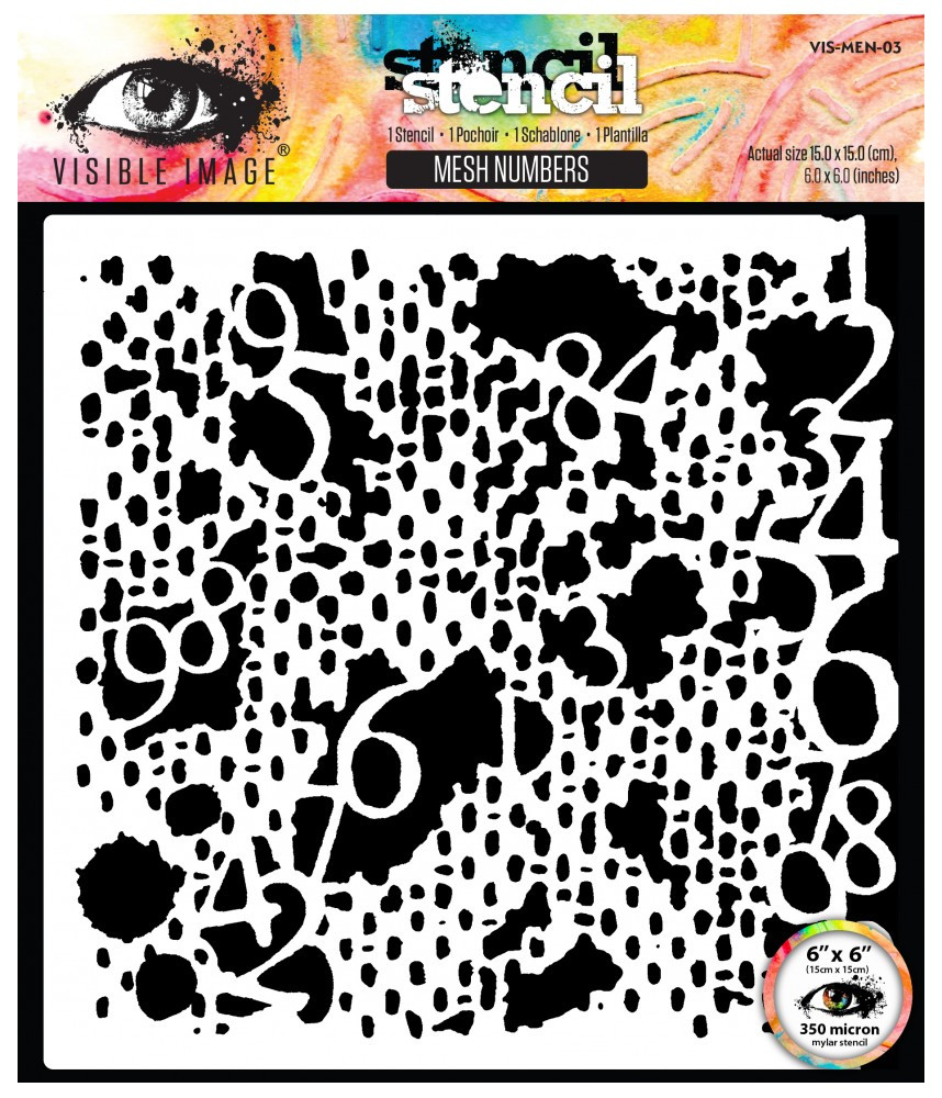 Visible Image Stencil/Mask Mesh Number
