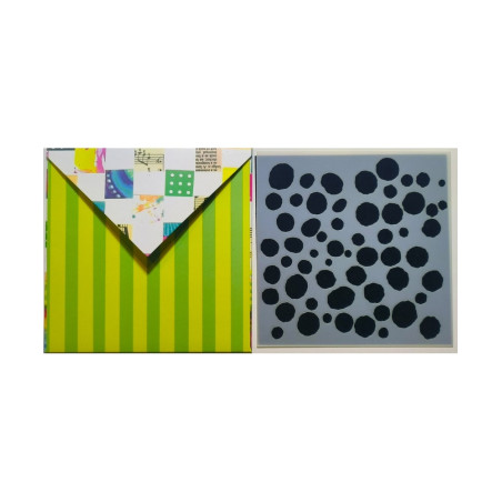 Studio Light Art By Marlene Mini Stencil/Mask - Circles