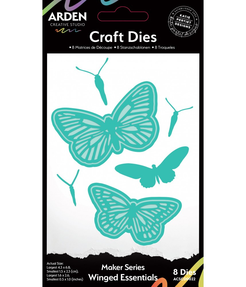 Arden Cutting Dies - Maker Series Winged Essentials Craft
