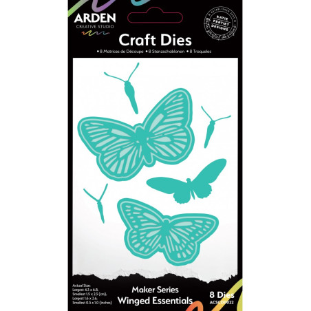 Arden Cutting Dies - Maker Series Winged Essentials Craft