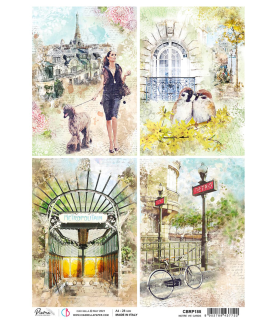 Ciao Bella A4 Tissue Paper - Notre Vie Cards