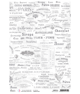 Ciao Bella A4 Tissue Paper Vintage Delight