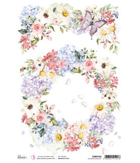 Ciao Bella A4 Tissue Paper - Blooming Everyday