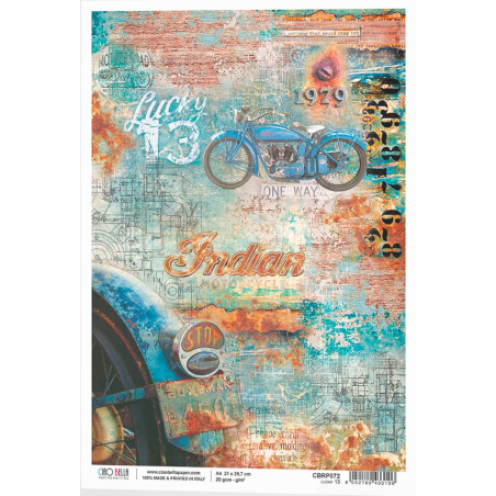 Ciao Bella A4 Tissue Paper - Lucky 13