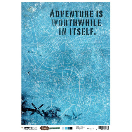 Studio Light A4 Tissue Paper Aviation Coll 14