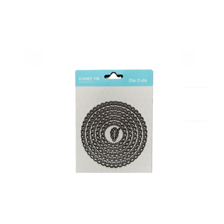 Kamei Cutting Dies Circle Lace Round 115x115mm