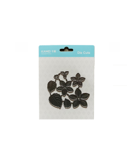 Kamei Cutting Dies Leaf & Flower Set 100x100mm