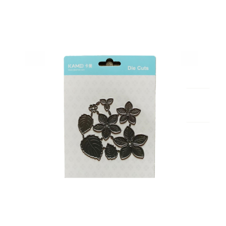 Kamei Cutting Dies Leaf & Flower Set 100x100mm