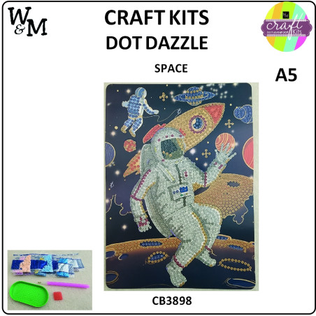 W&M Craft Kit DOT Dazzle SPACE A5