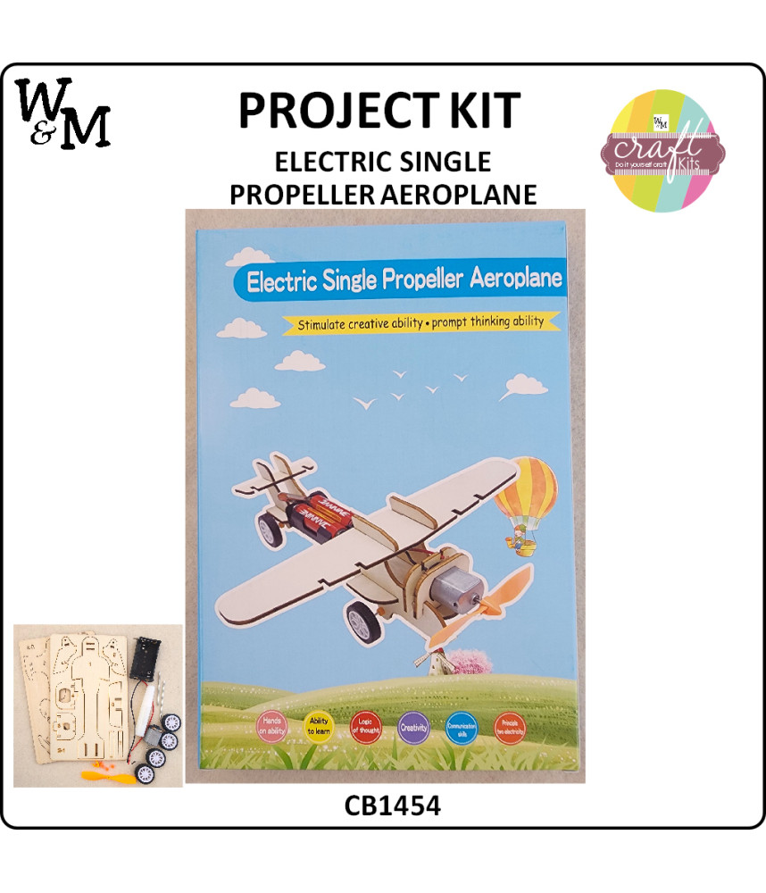 W&M Project Kit ELECTRIC SINGLE PROP AEROPLANE