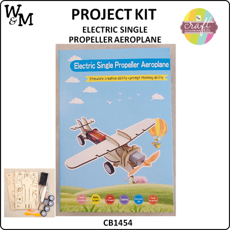W&M Project Kit ELECTRIC SINGLE PROP AEROPLANE