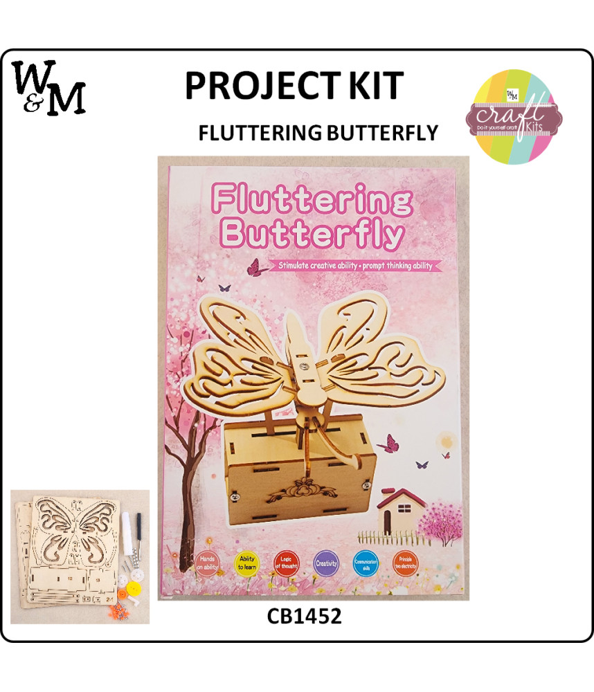 W&M Project Kit FLUTTERING BUTTERFLY