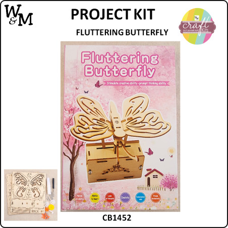 W&M Project Kit FLUTTERING BUTTERFLY