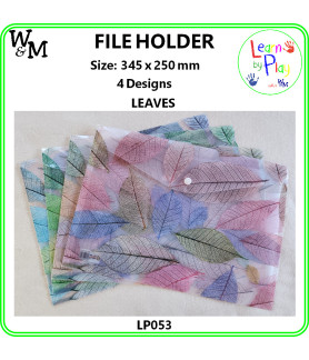 W&M A4 File Holders - Leaves