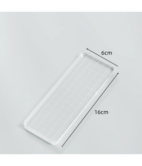 Acrylic Stamping Blocks 16 x 6 x 1cm