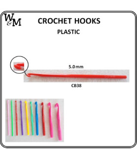 W&M CROCHET Hook PLASTIC 5.0 mm